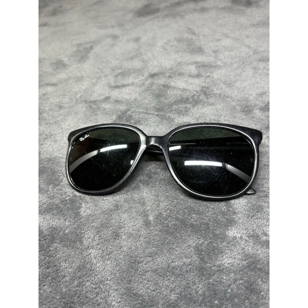 Vintage 90s Ray Ban Bausch & Lomb Black Frame Sunglasses France Worn Used Rare